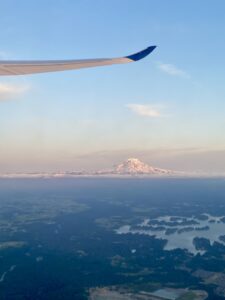 View of Mount Rainier, Seattle, WA