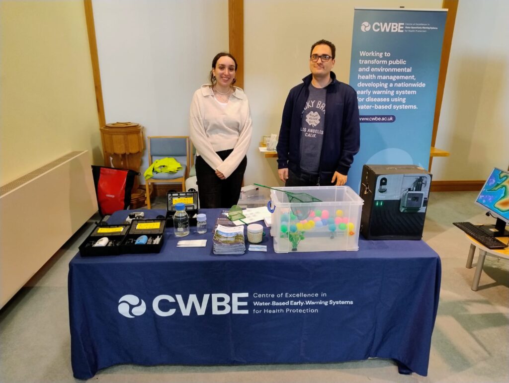 Dr. Neil A. Byrnes representing CWBE at the Thrive Sustainability Day by Sustainable Devizes and St. Andrew's Church