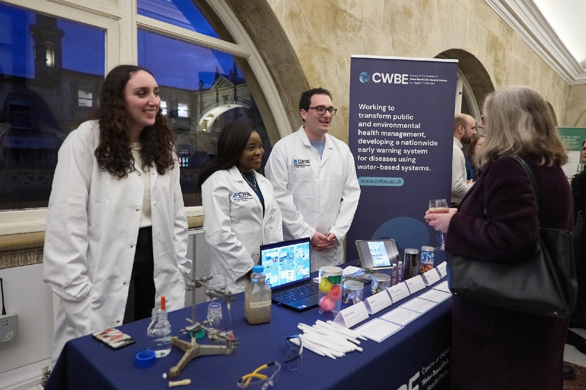 Dr. Neil A. Byrnes representing CWBE at the University of Bath Adelard Lecture: ‘Looking back to shape a healthier future’ presented by Professor Sir Chris Whitty